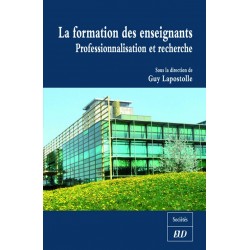 La formation des enseignants Professionnalisation et recherche 