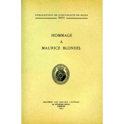 Hommage à Maurice Blondel