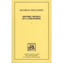 Histoire critique de la philosophie