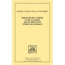 Discours de l'amitié et de la haine qui se trouvent entre les animaux